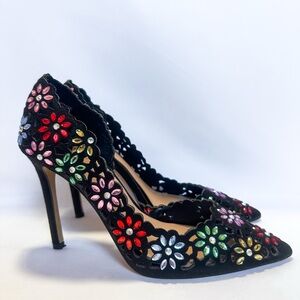 INC Kenjay Floral Women’s Heels